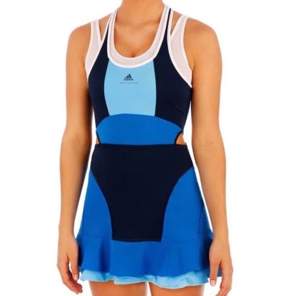 Adidas by Stella McCartney Dresses & Skirts - Adidas Stella McCartney RARE Tennis DRESS Small blue white